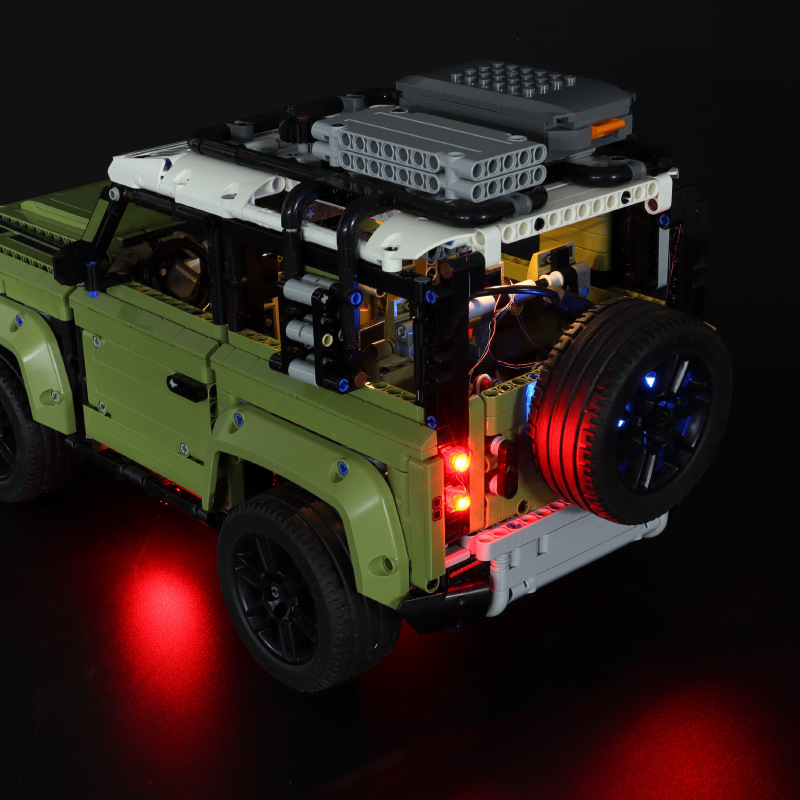 Model Kit Companies - Led-lichtset voor LEGO Defender Car 42110