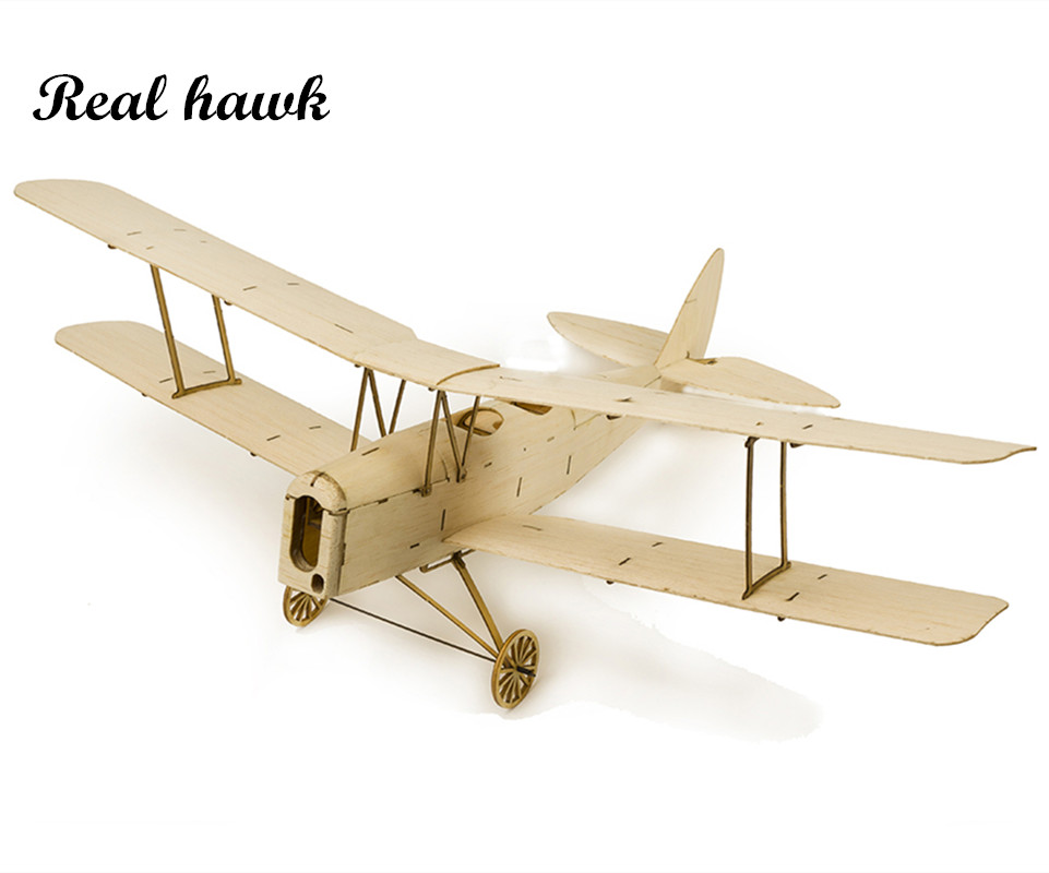 Model Kit Airplane - RC Vliegtuig Laser Gesneden Balsahout Vliegtuig