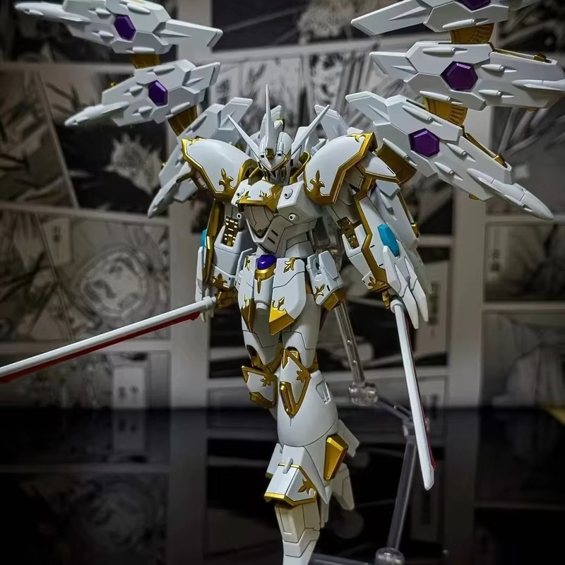 Model Kit Gurren Lagann - HG 1/144 Garuda Black Knight Team