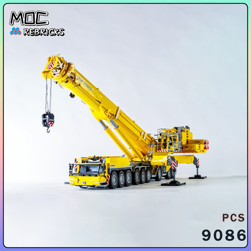 Model Kit Companies - Stad Serie MOC Bricks 1750-9.1 Jib