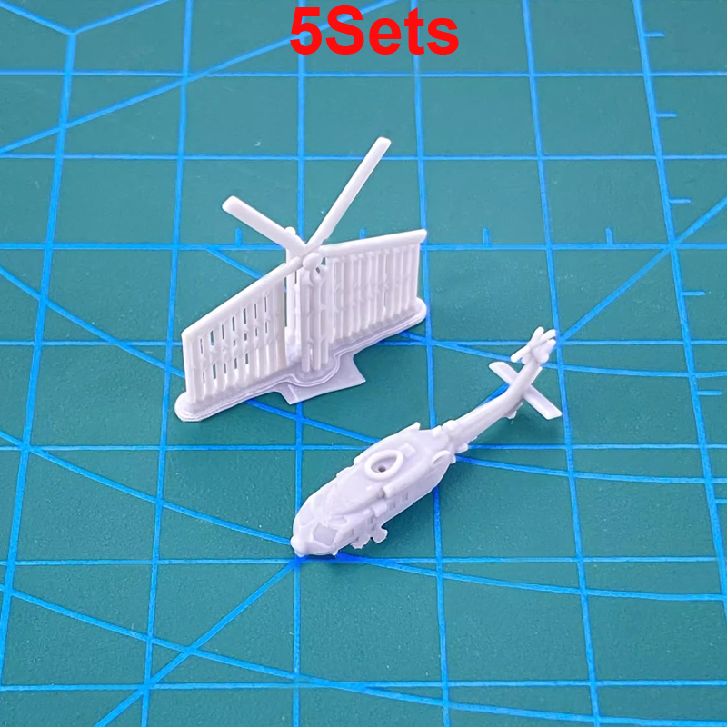 Model Kit Helicopter - 5Sets Model Z-20 Helikopter 1/2000 1500