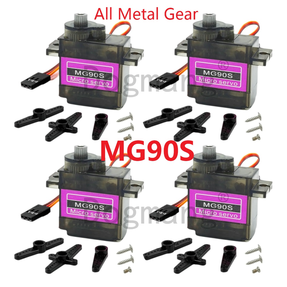 Model Kit Ship - MG90S Servo 1/2/4/10/20/50 Stuks Alle Metal