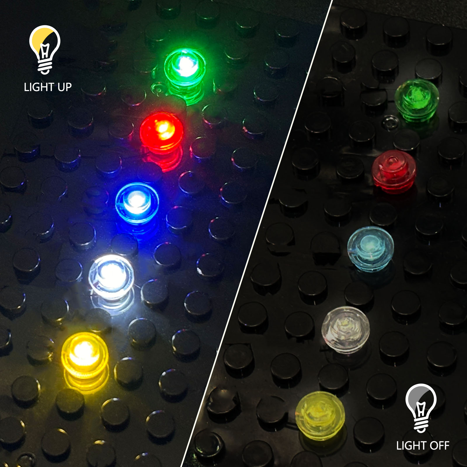 10-delige kleurrijke LED-verli - Model Kit Companies recensie en prijs