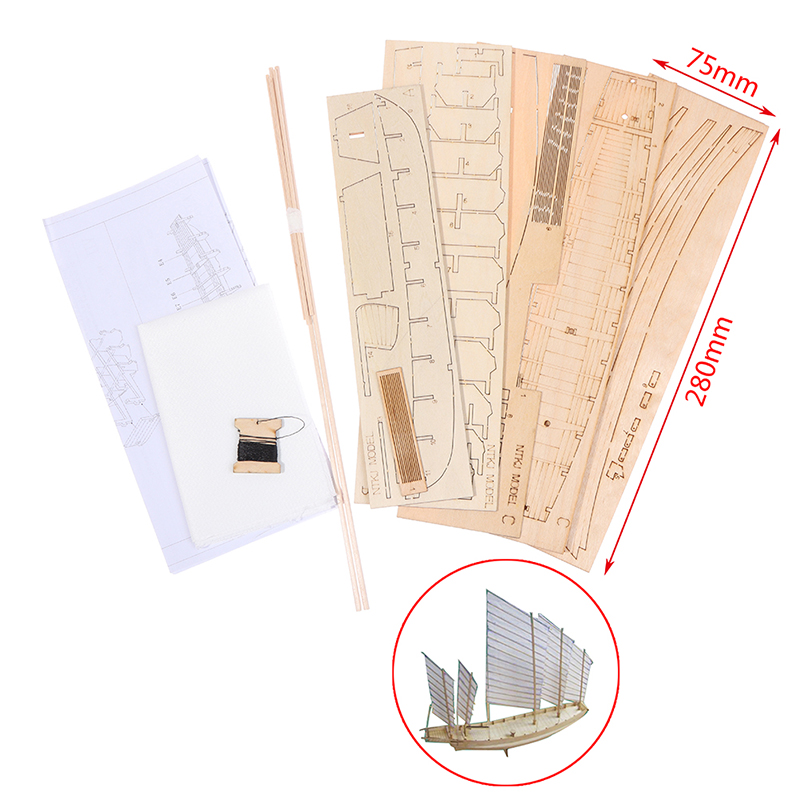 1 Stuks Chinese Zandboot Houte - Model Kit Yacht recensie en prijs