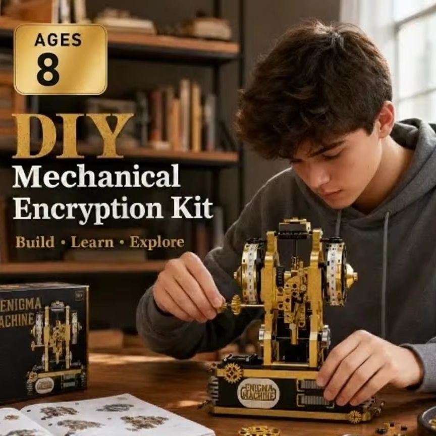 Enigma Machine Bouwstenen Set  - Model Kit Companies recensie en prijs