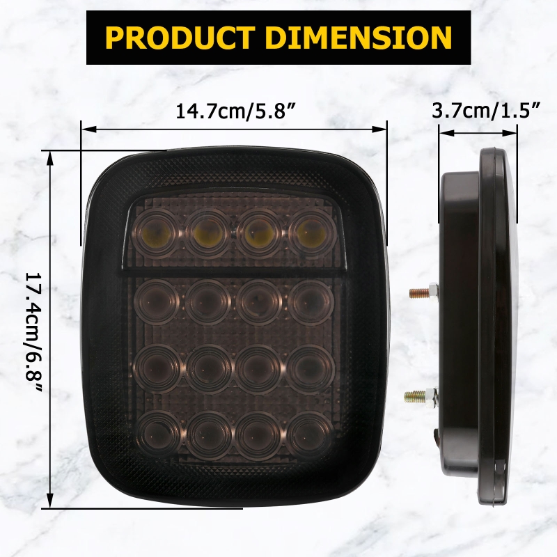 2 Stks/set 16 Leds Universeel  - Model Kit Jeep recensie en prijs