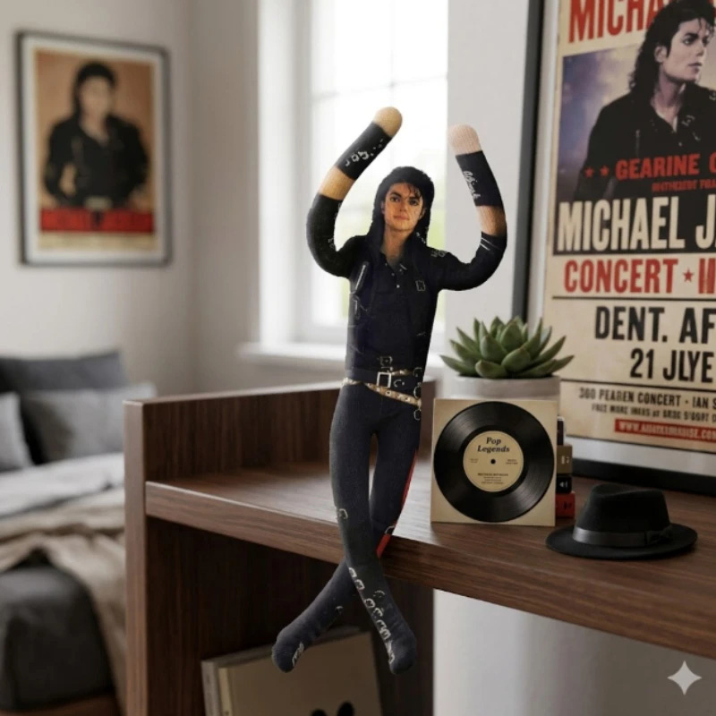 Michael Jackson pluche pop met - Model Kit Joints recensie en prijs
