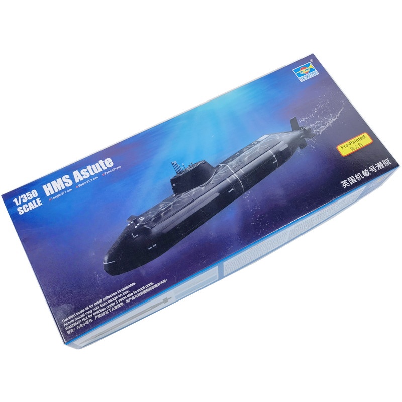 TRUMPETER 1/350 Schaal HMS Ast - Model Kit Ship recensie en prijs