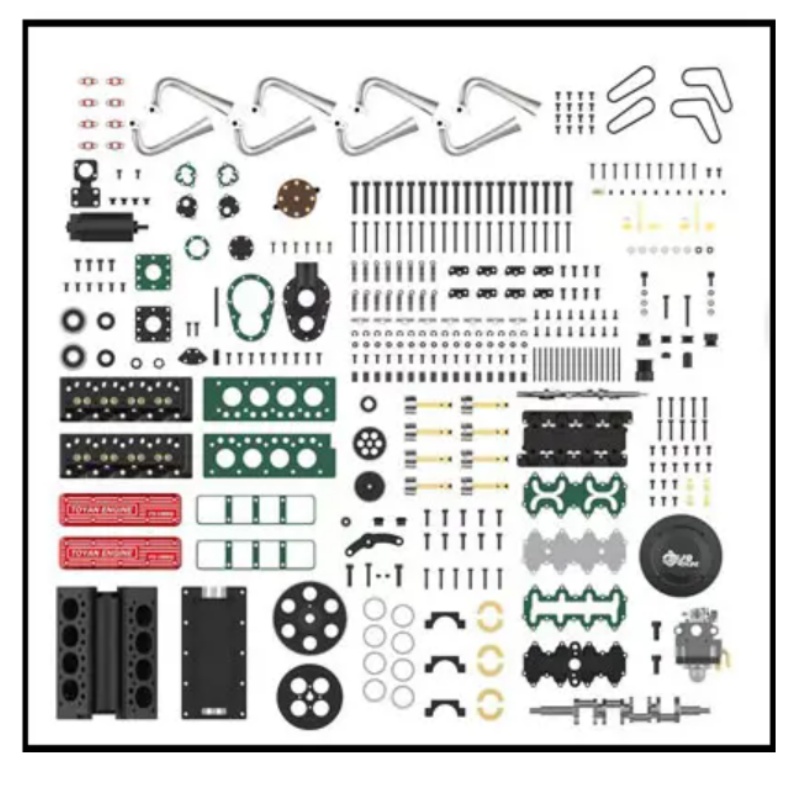 TOYAN V8 Benzine 4-takt motor  - Model Kit Engine V8 recensie en prijs