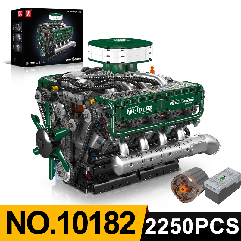 Mold King 10182 V8 Tank Motor  - Model Kit Engine V8 recensie en prijs