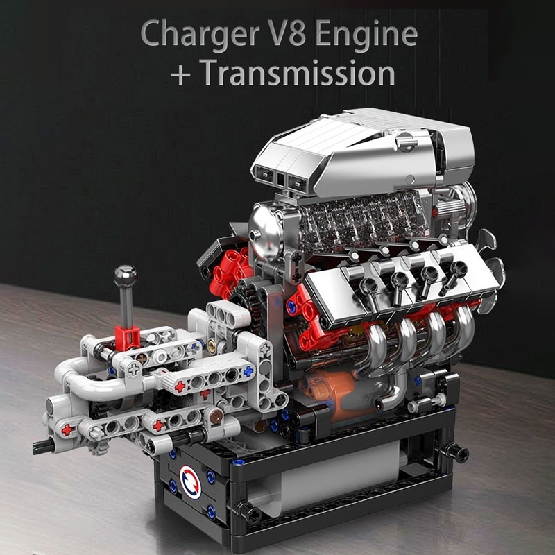 10225 High-Torque Voertuig V8  - Model Kit Engine V8 recensie en prijs