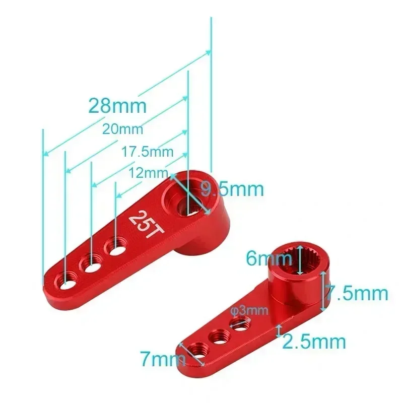 NEEBRC 25T Metalen Servo Arm 3 - Model Kit Ship recensie en prijs