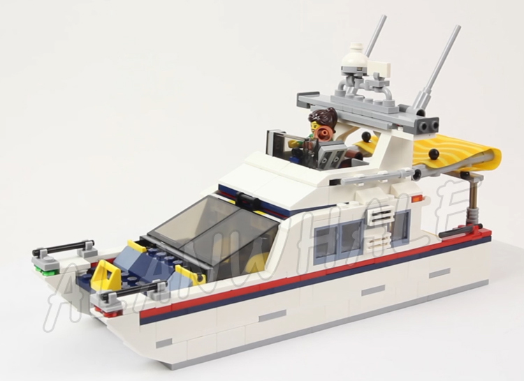 792pcs 3in1 Creatieve Vakantie - Model Kit Yacht recensie en prijs