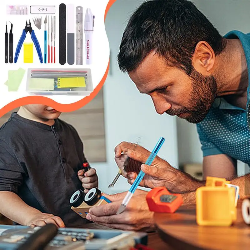 24PCS Modelbouwgereedschapsset - Model Kit Yacht recensie en prijs