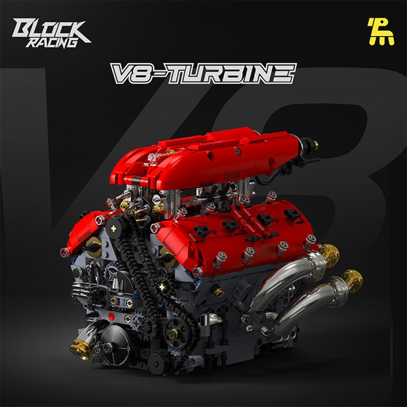 T5011 V8 Turbo Motor Model Ele - Model Kit Engine V8 recensie en prijs