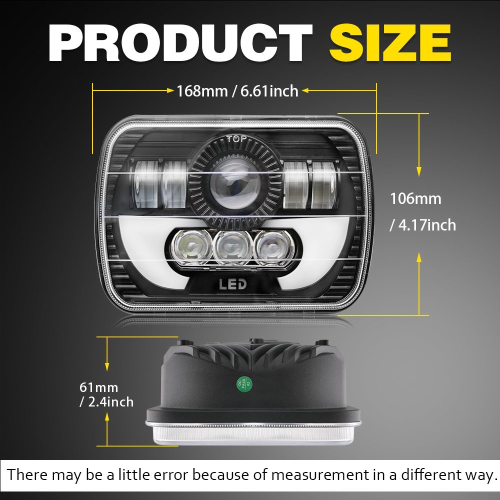 7 inch H4 LED-lamp voor Jeep W - Model Kit Jeep recensie en prijs
