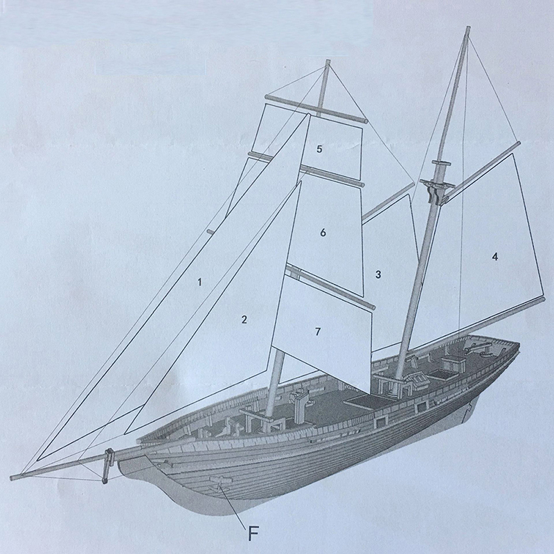 1:70 Nieuwe Haven Houten Zeilb - Model Kit Yacht recensie en prijs