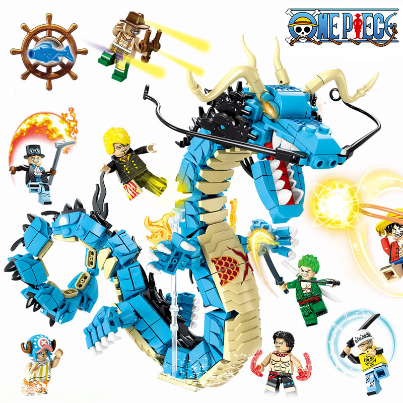 8in1 One Piece Bouwstenen Blue - Model Kit Companies recensie en prijs