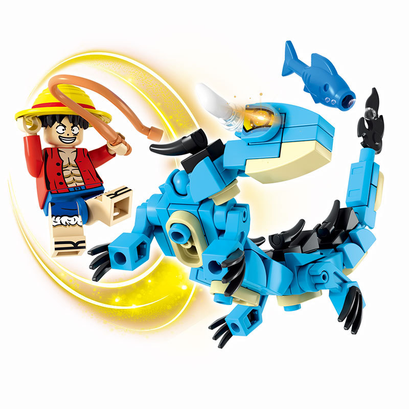 8in1 One Piece Bouwstenen Blue - Model Kit Companies recensie en prijs