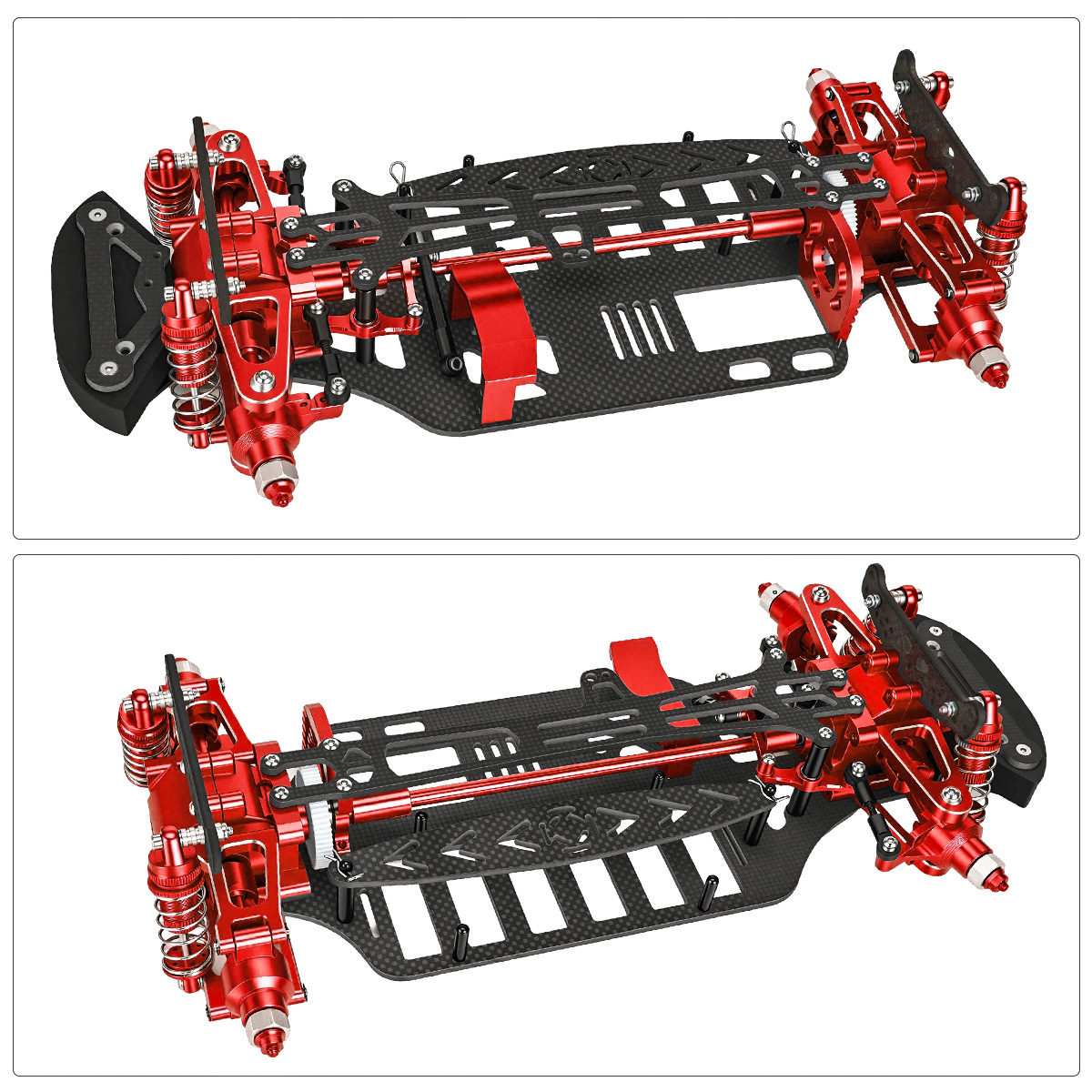 Aluminium & carbon fiber frame - Model Kit Helicopter recensie en prijs