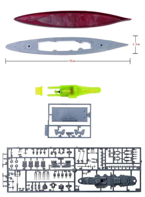 30CM Trumpeter Monteren Model  - Model Kit Ship recensie en prijs