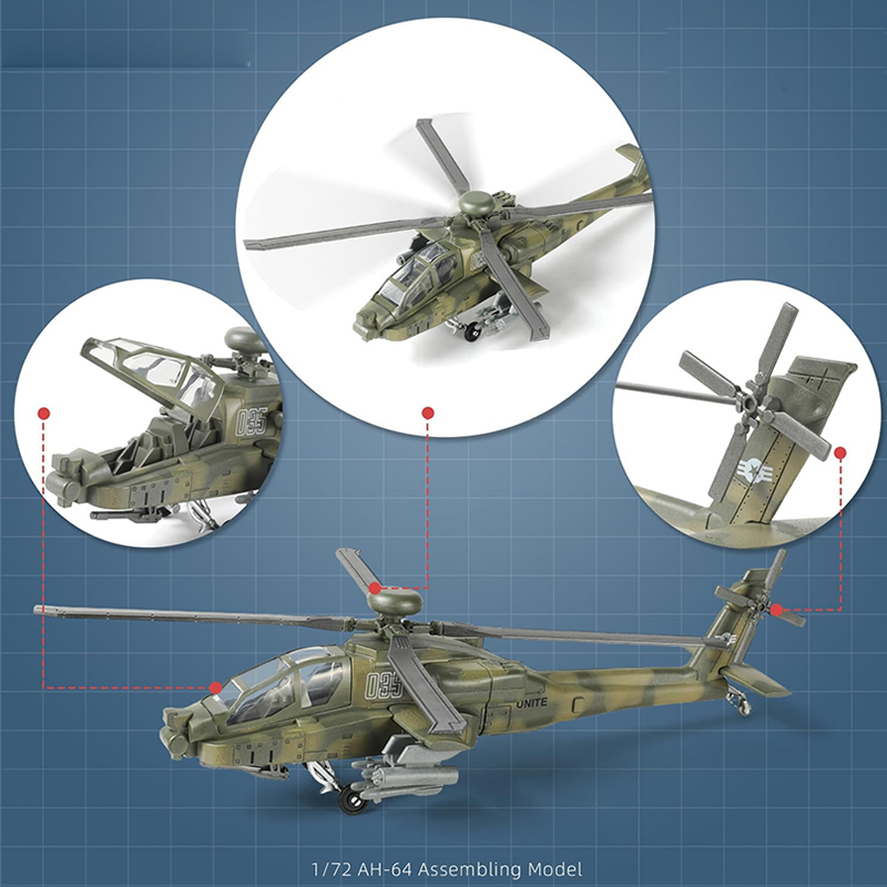 1/72 Leger Jachtvliegtuig Bouw - Model Kit Helicopter recensie en prijs