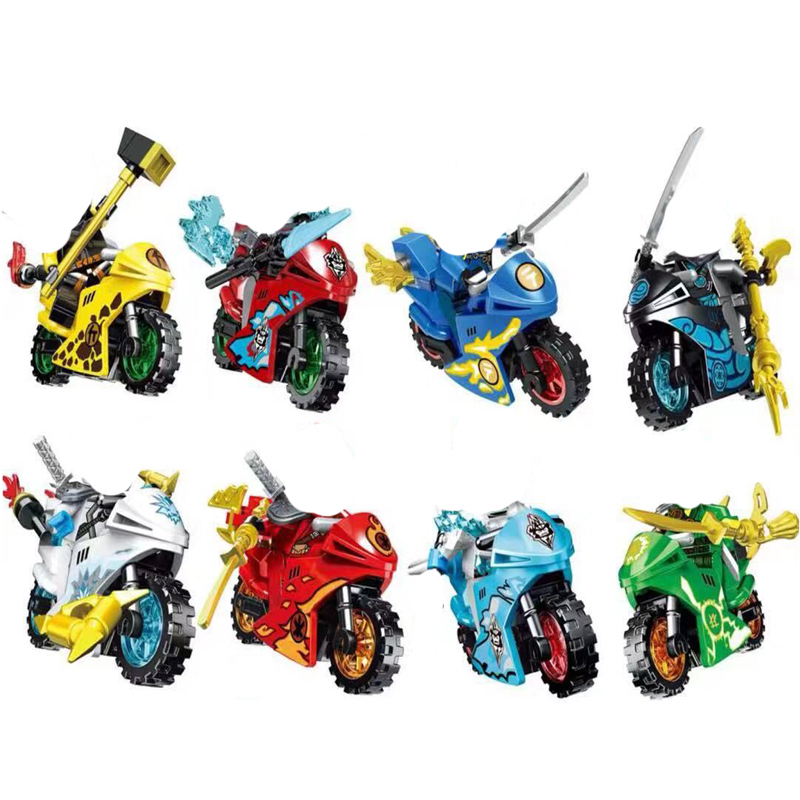 Ninja Figuren Motorfiets Bouws - Model Kit Companies recensie en prijs