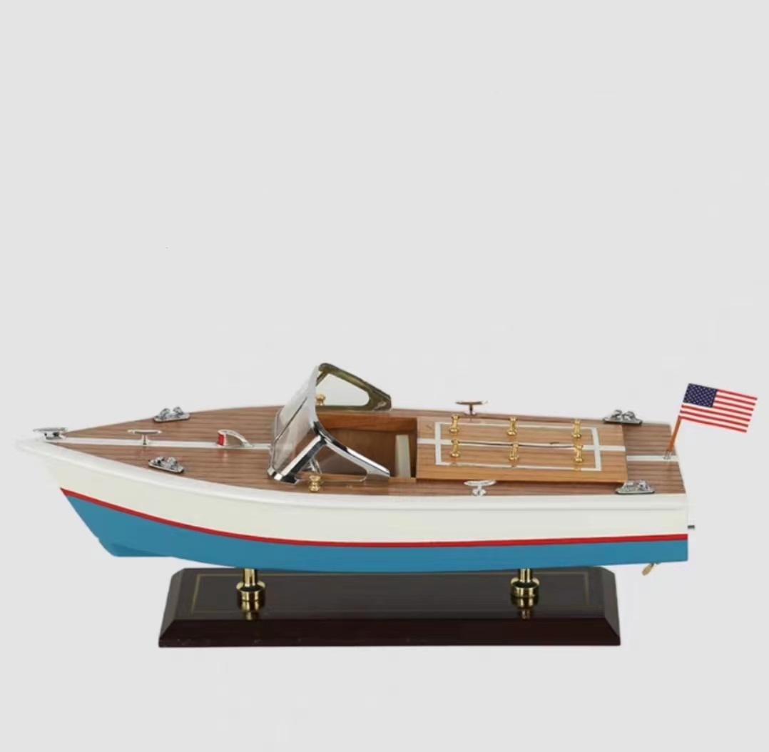 Chris 235 Houten Speedboot Mod - Model Kit Yacht recensie en prijs