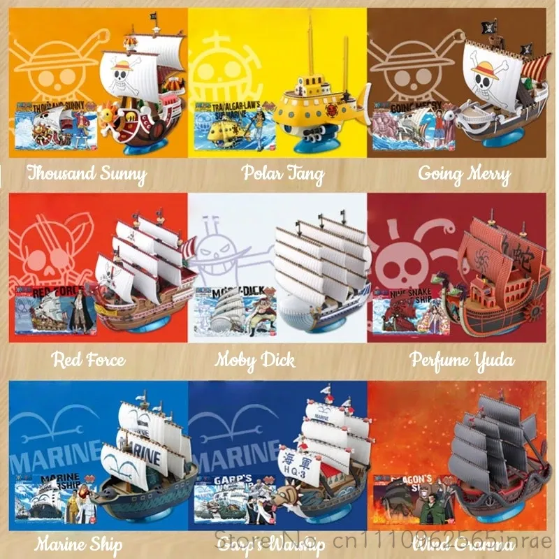 Bandai One Piece geassembleerd - Model Kit One Piece Going Merry recensie en prijs