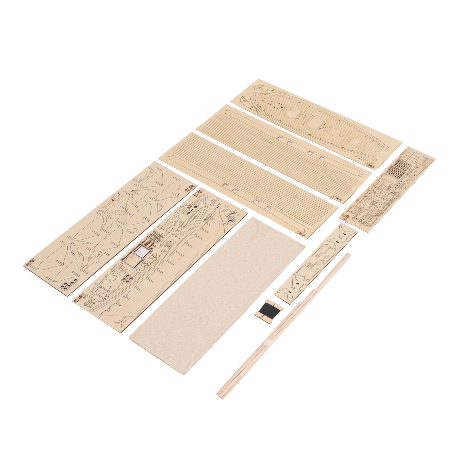 1:130 Houten Zeilbootbouwpakke - Model Kit Ship recensie en prijs