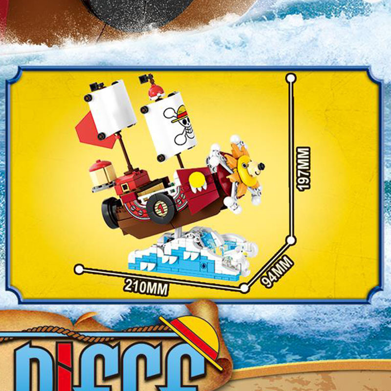 Op voorraad Eén stuk piratensc - Model Kit Ship recensie en prijs